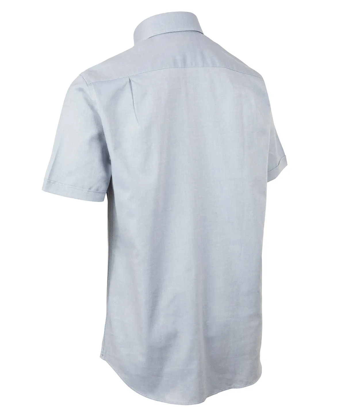 Signature 100% Cotton Oxford Button-Down Short Sleeve Shirt