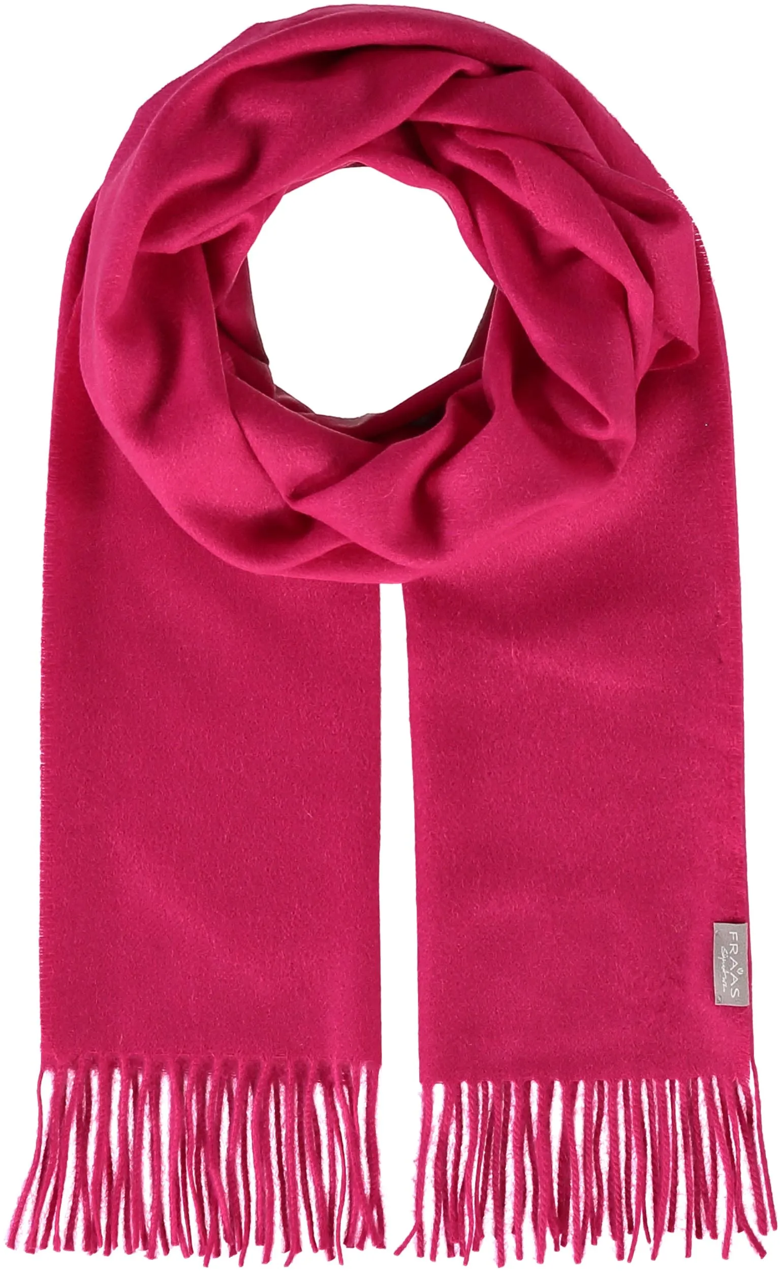 Signature Solid Colour Cashmere Woven Scarf