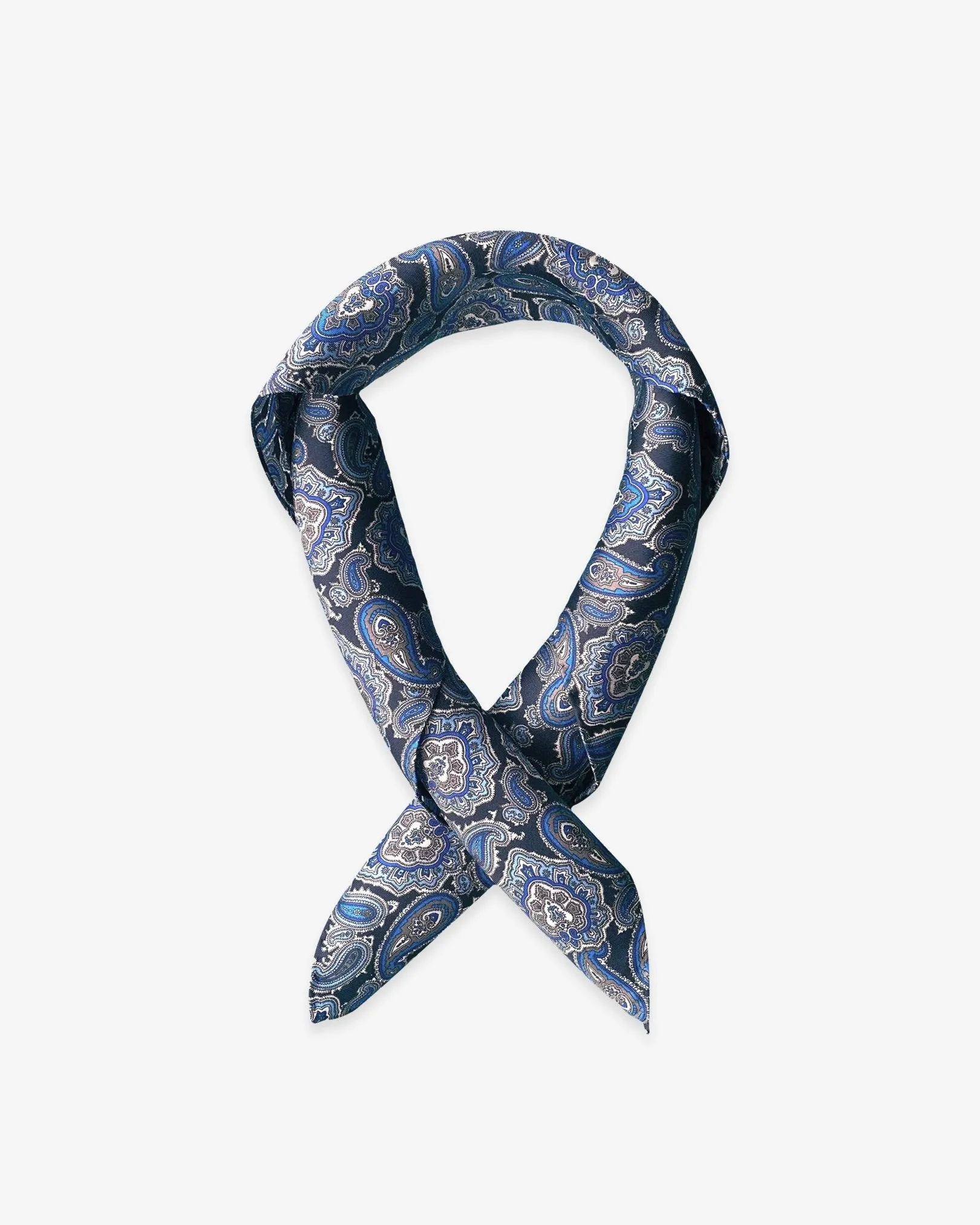 Silk Paisley Neckerchief - The DeZon