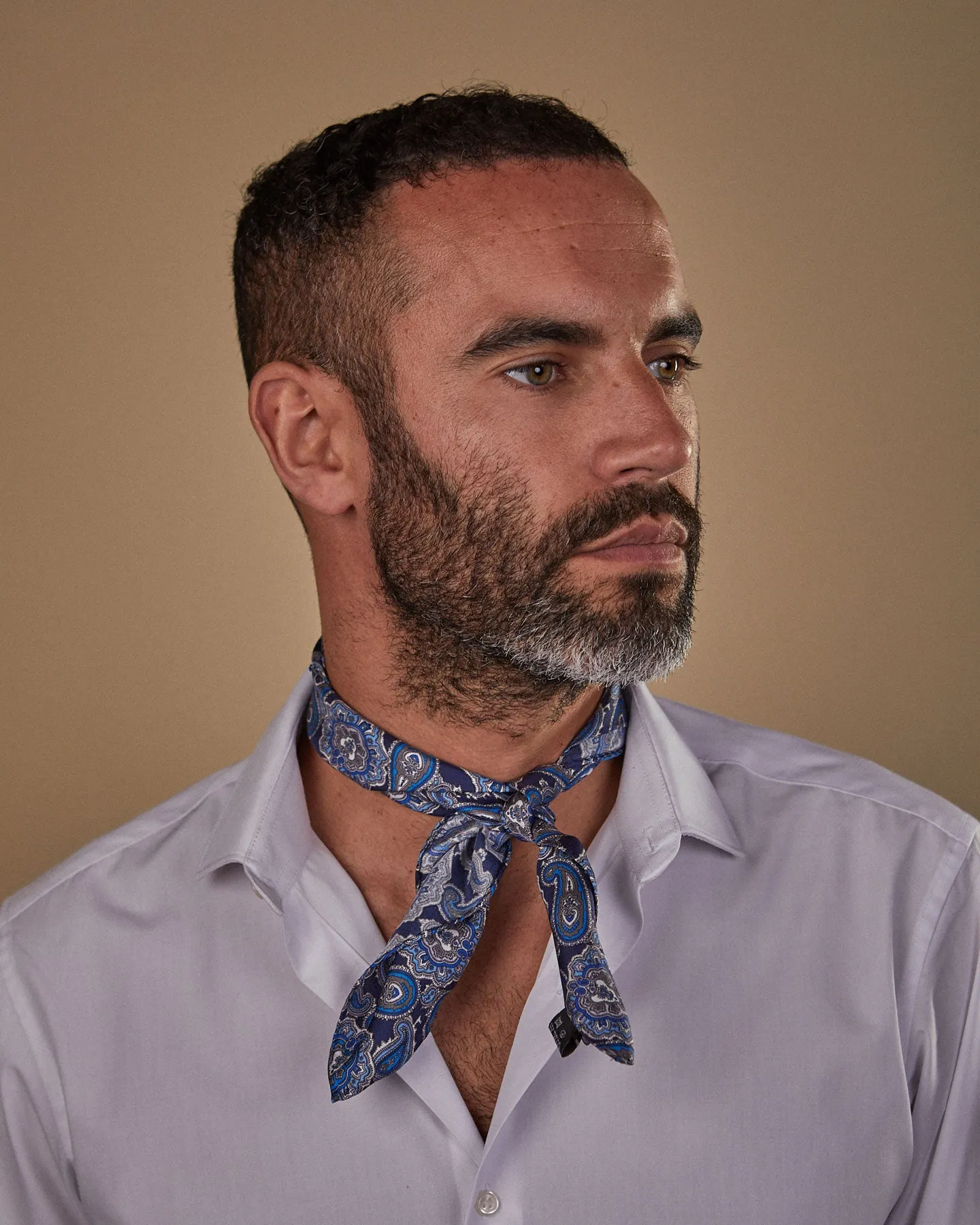 Silk Paisley Neckerchief - The DeZon