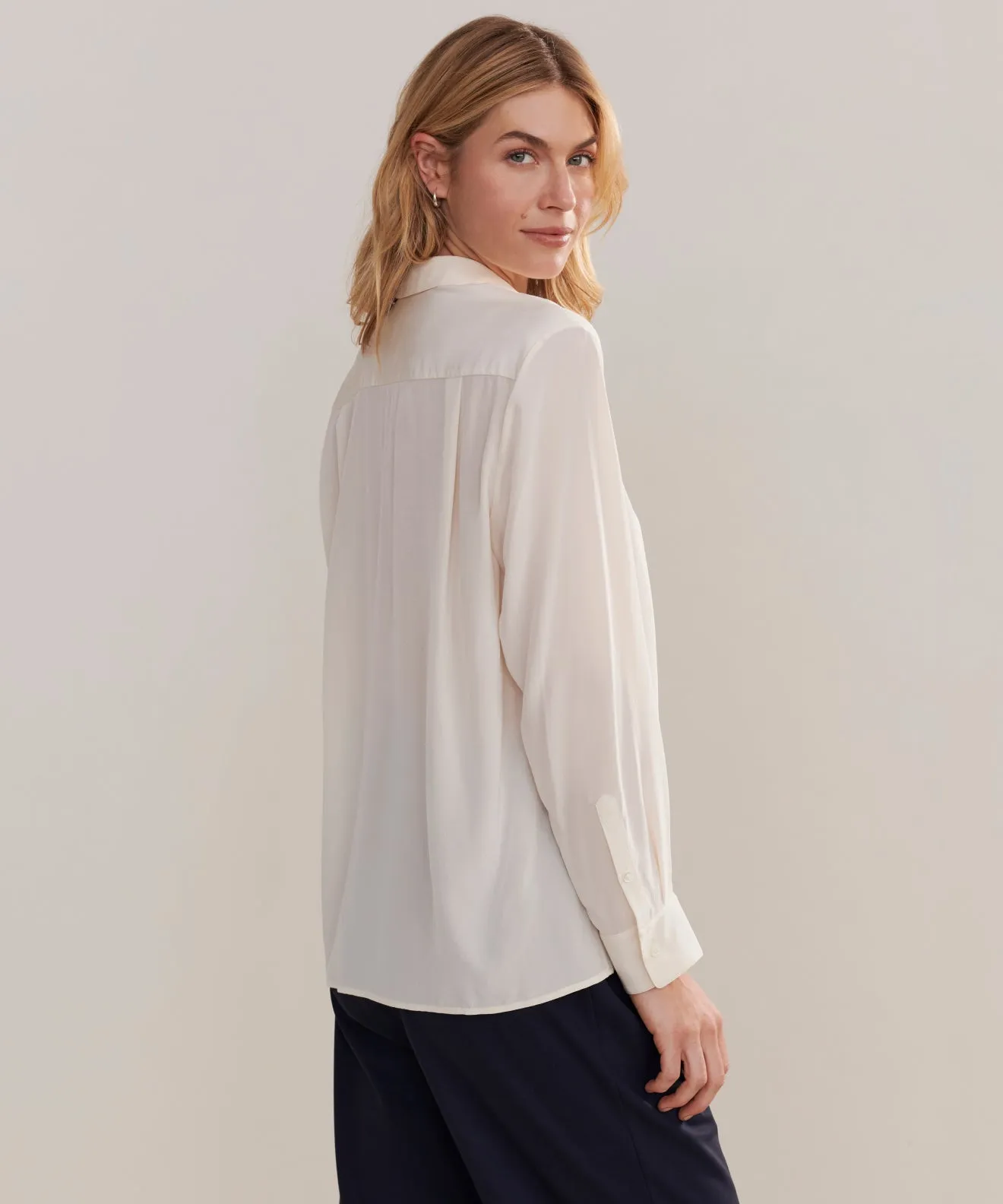 Silk Violette Shirt