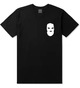 Ski Mask Way Robber Chest Logo T-Shirt