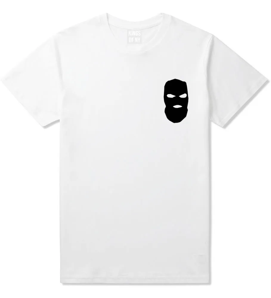 Ski Mask Way Robber Chest Logo T-Shirt