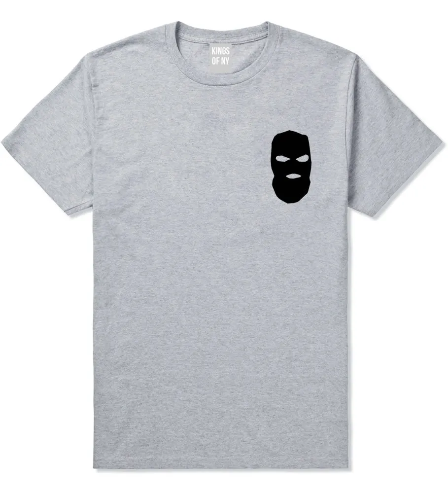 Ski Mask Way Robber Chest Logo T-Shirt