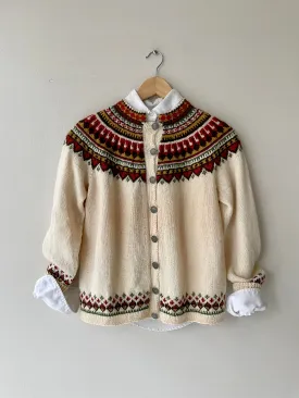 Sundt 1950s Fair Isle Cardigan