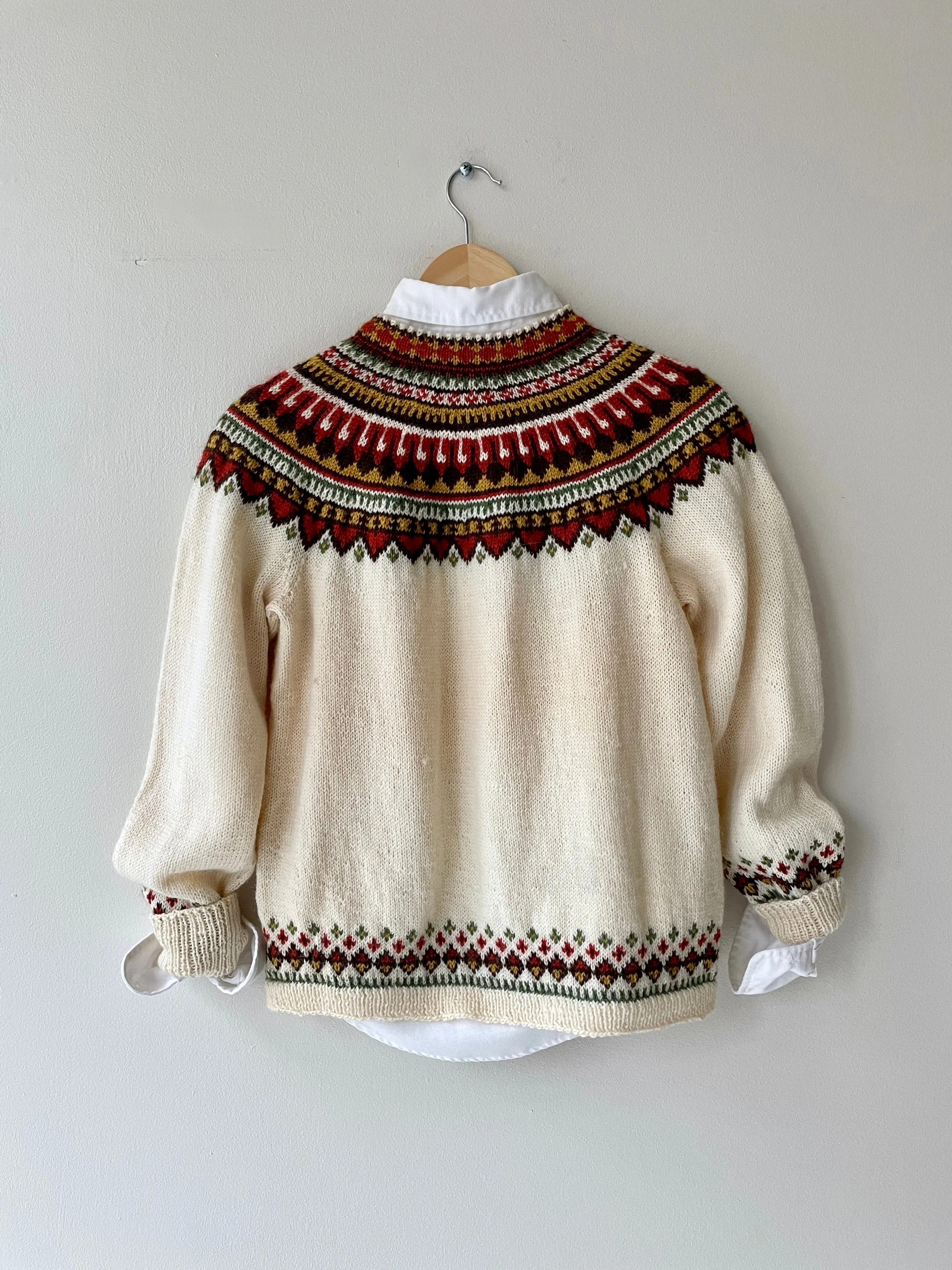 Sundt 1950s Fair Isle Cardigan