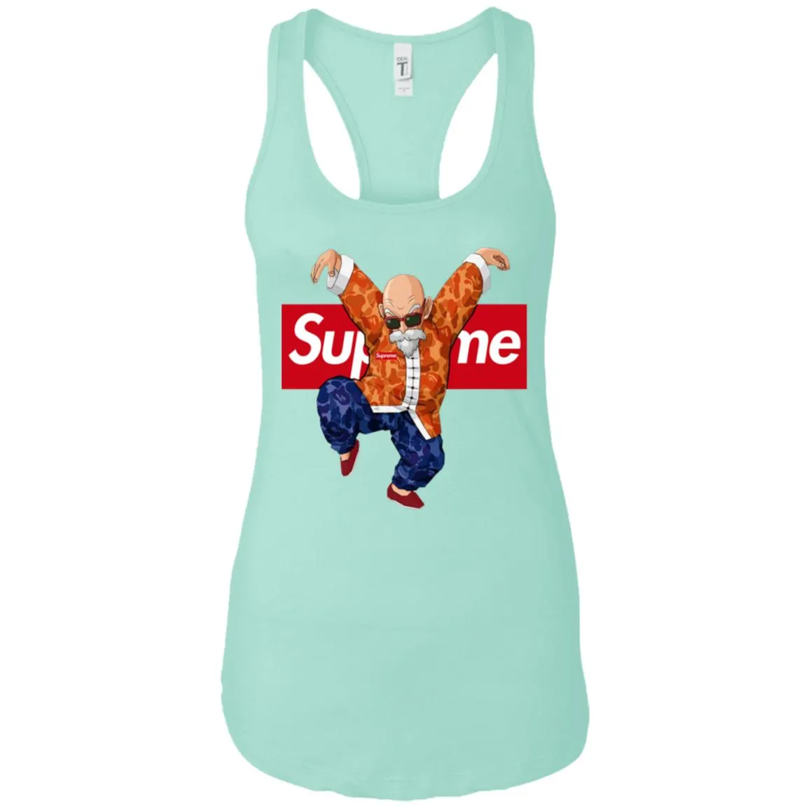 Supreme Kame Turtle Dragon Ball T-shirt Women Tank Top