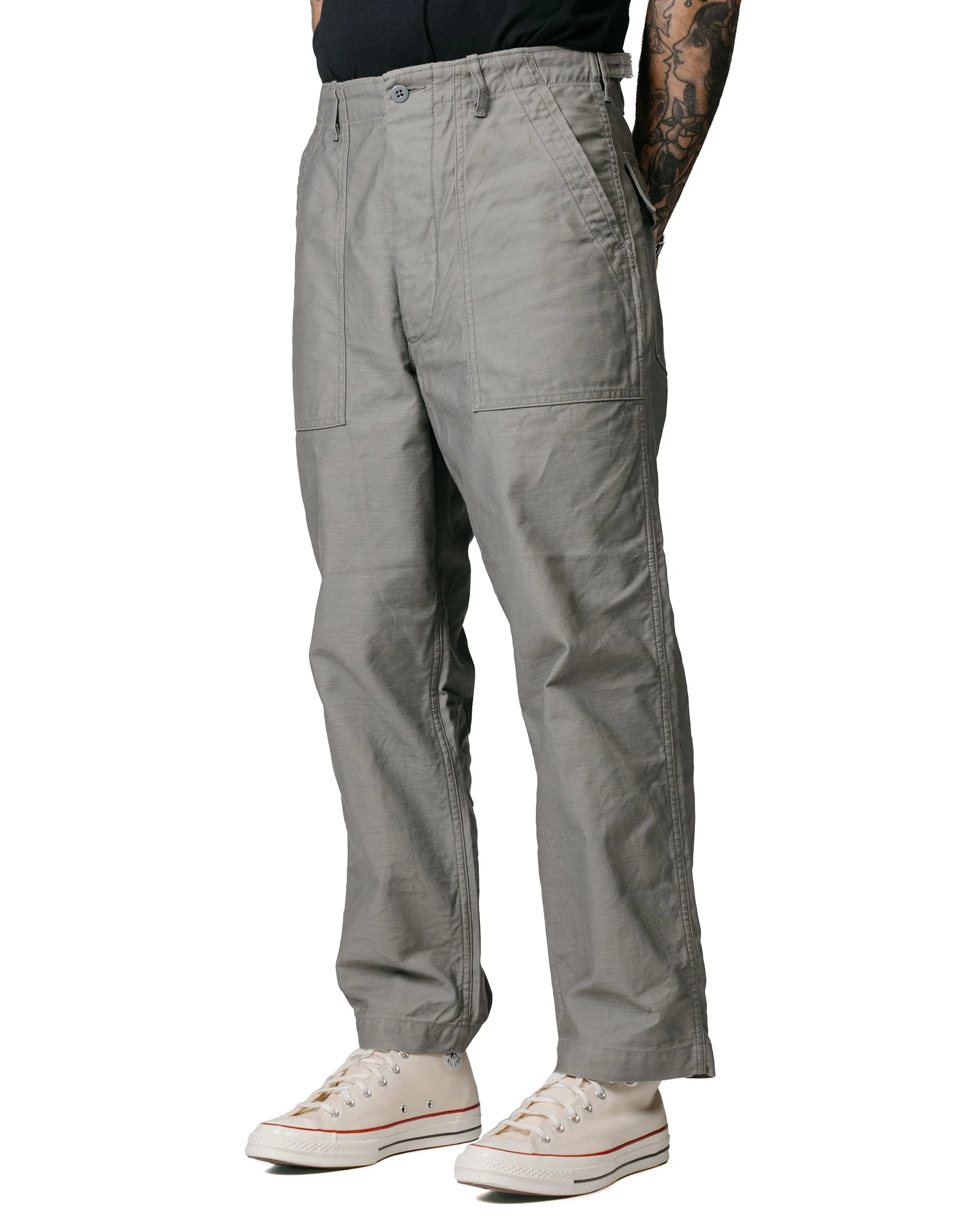 The Corona Utility FP001 Fatigue Slacks 'Utility Slacks' Utility Back Satin Sage Green