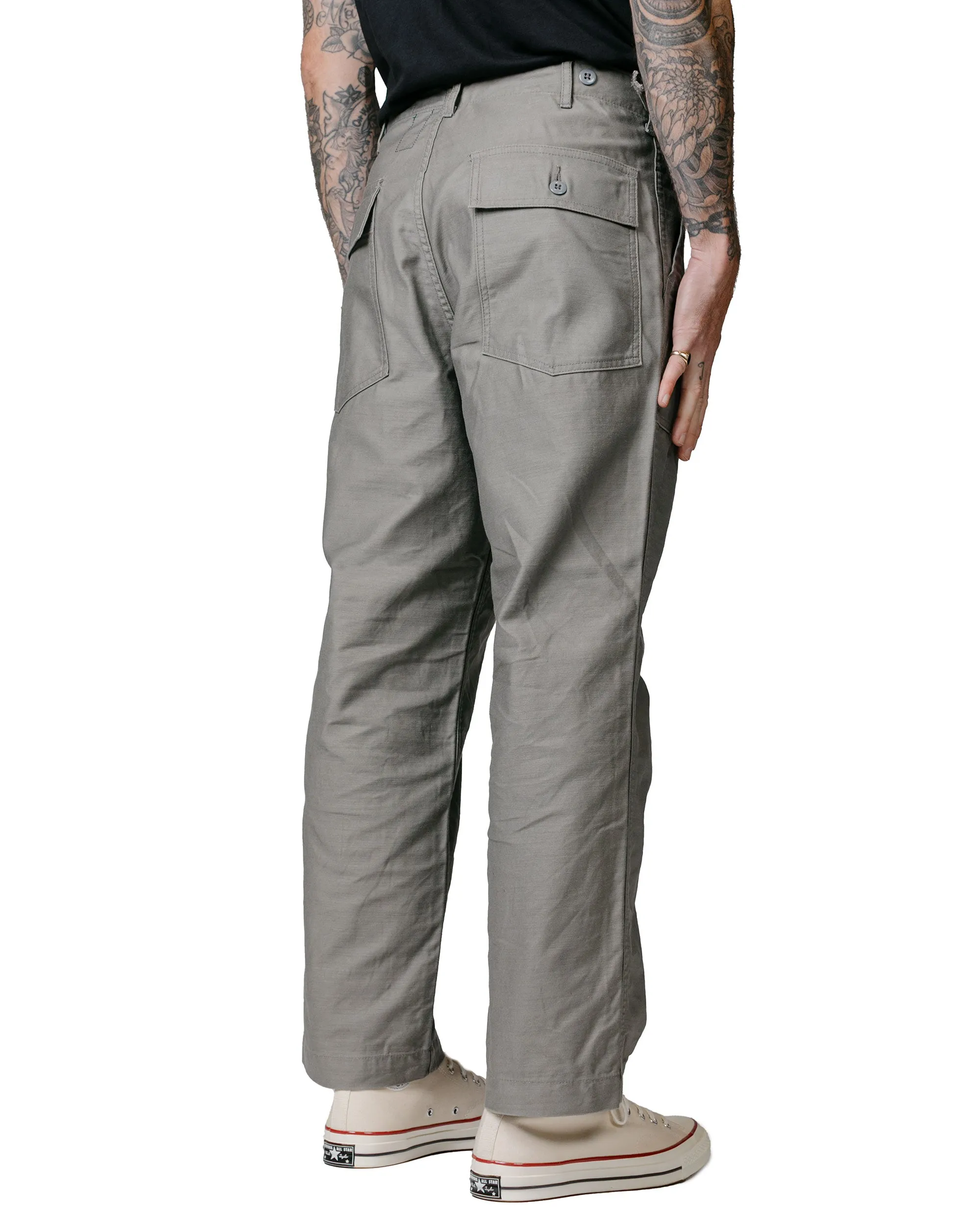 The Corona Utility FP001 Fatigue Slacks 'Utility Slacks' Utility Back Satin Sage Green