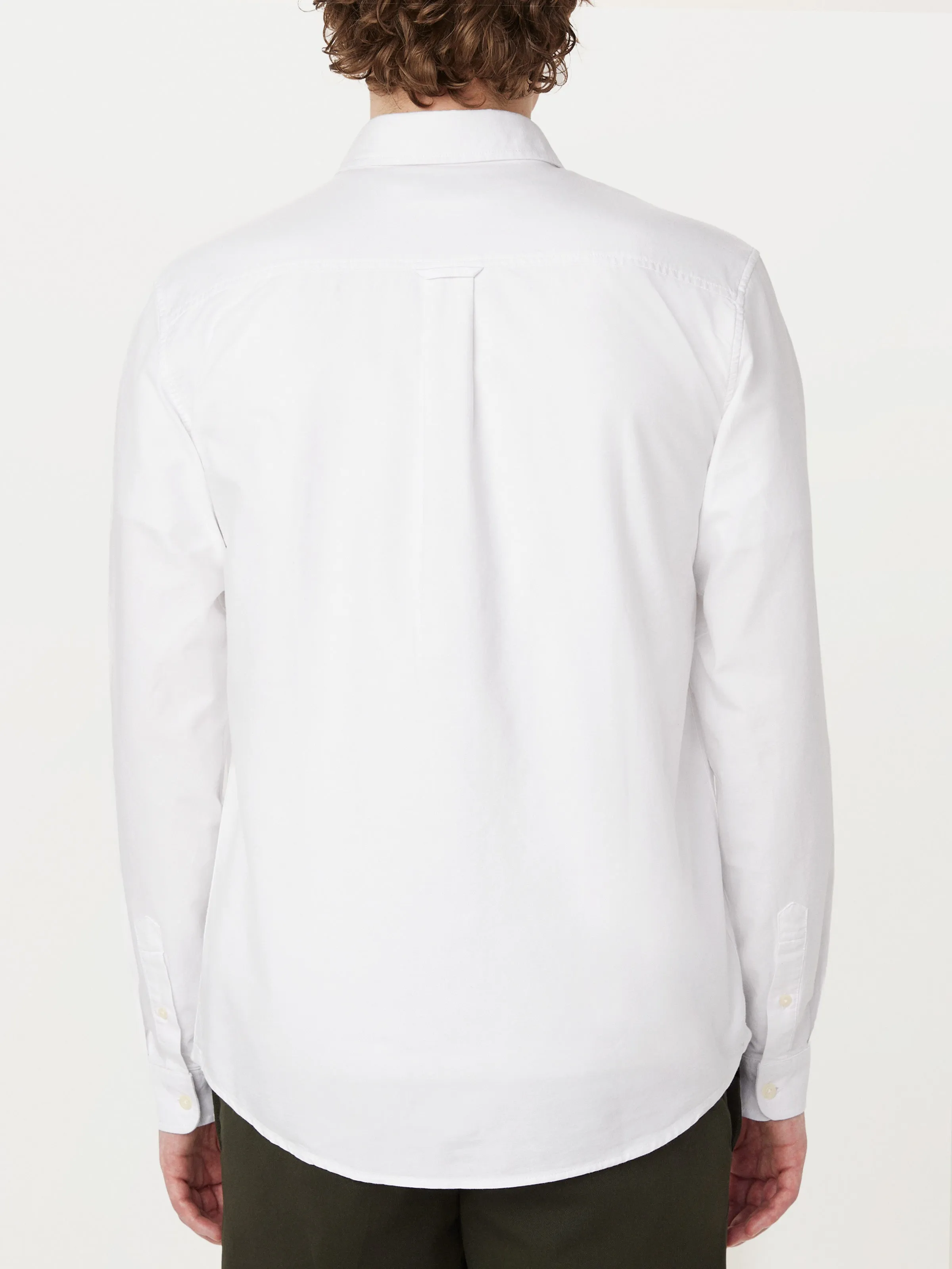 The Jasper Oxford Shirt in White