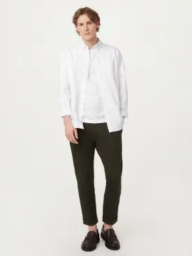 The Jasper Oxford Shirt in White