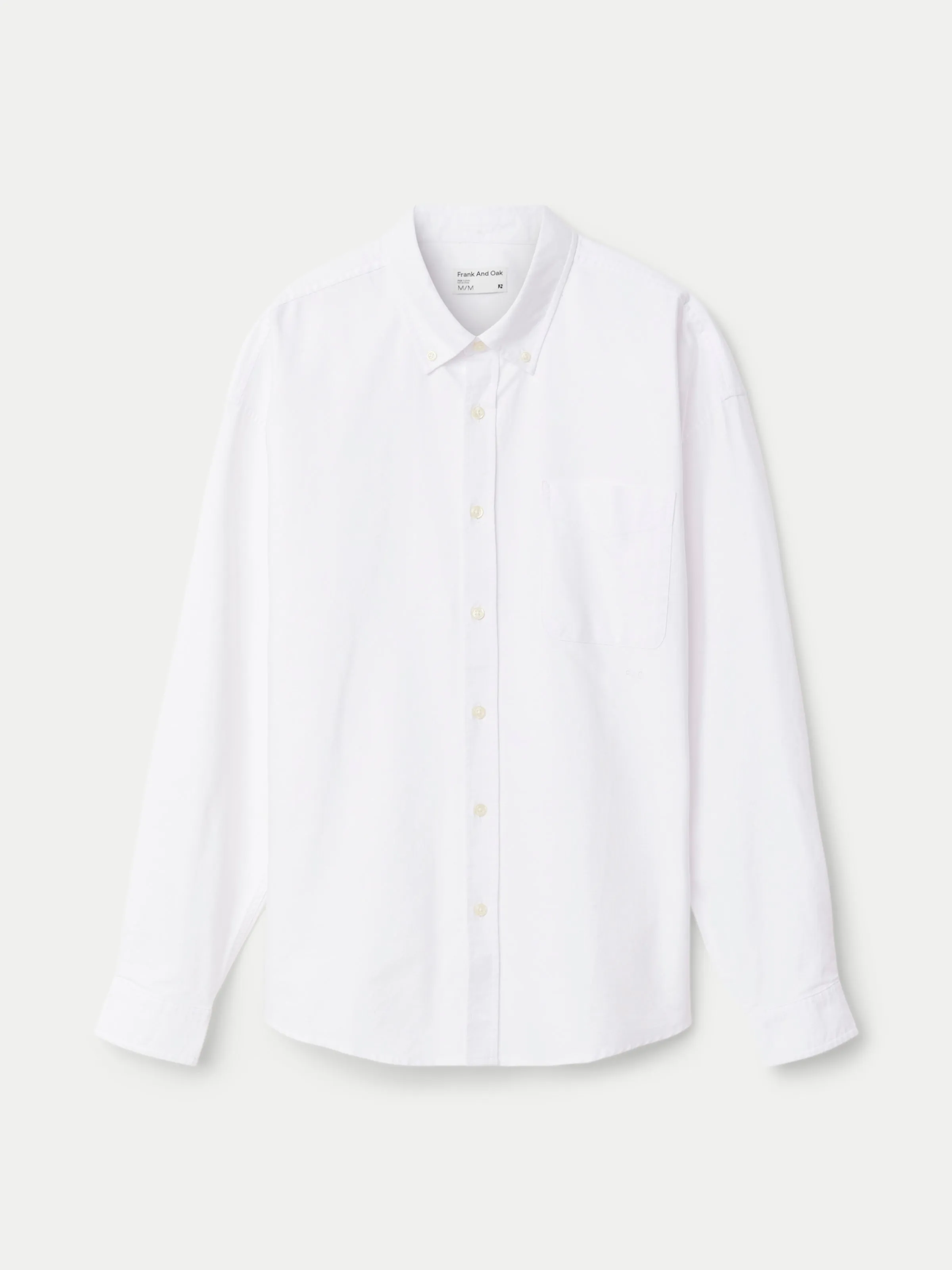 The Loose Oxford Shirt in White