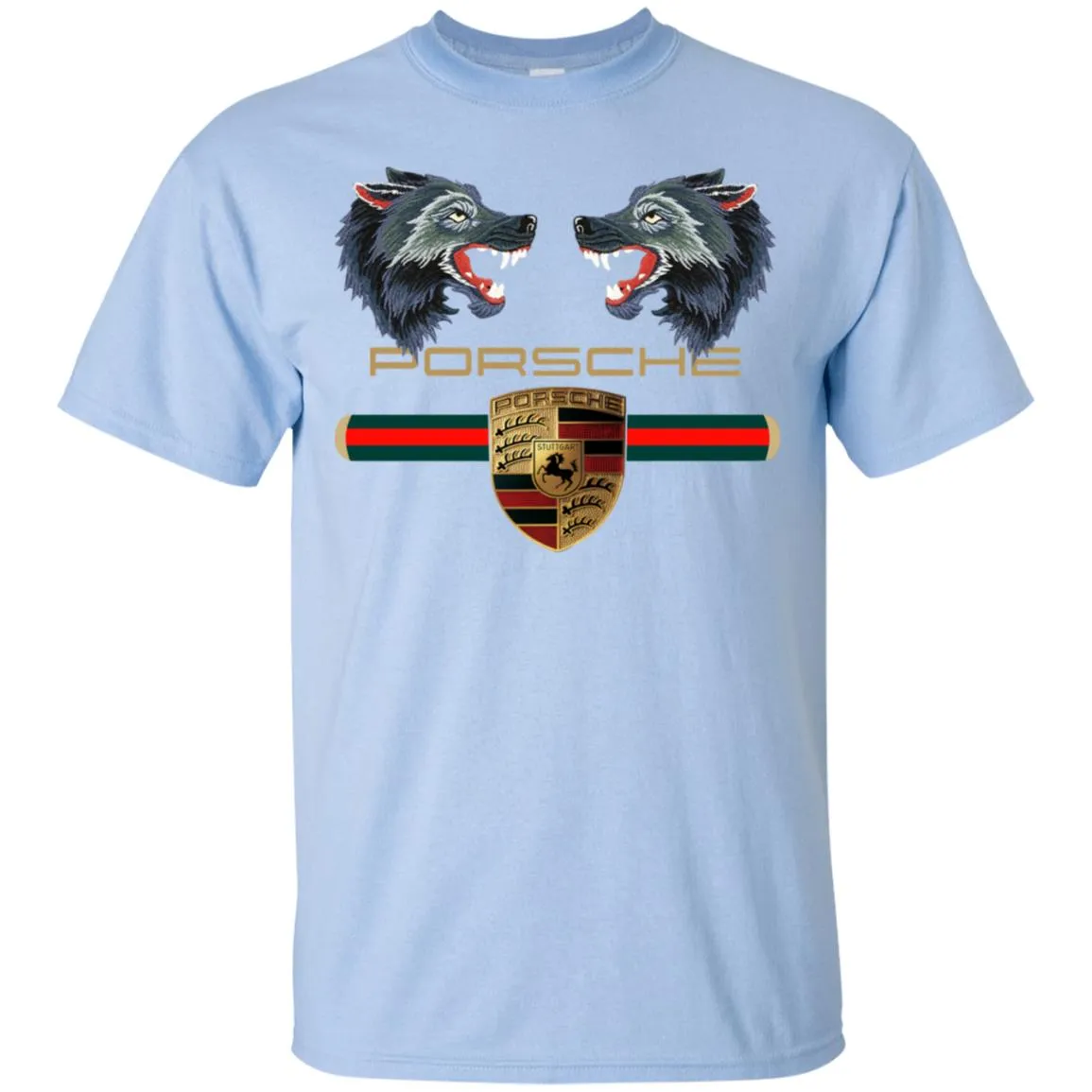 Trending Gucci Porsche Vip Shirt Men Cotton T-Shirt