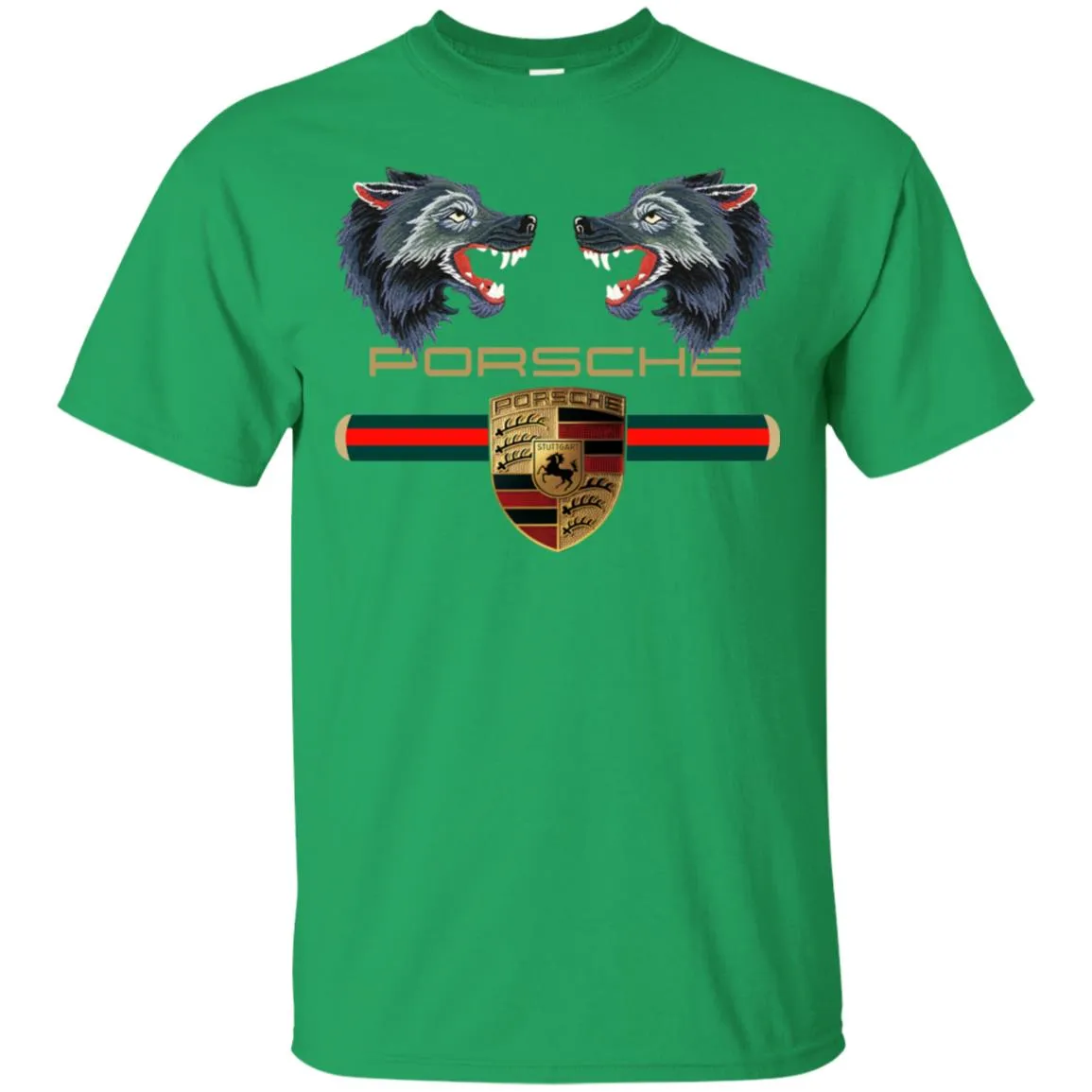 Trending Gucci Porsche Vip Shirt Men Cotton T-Shirt