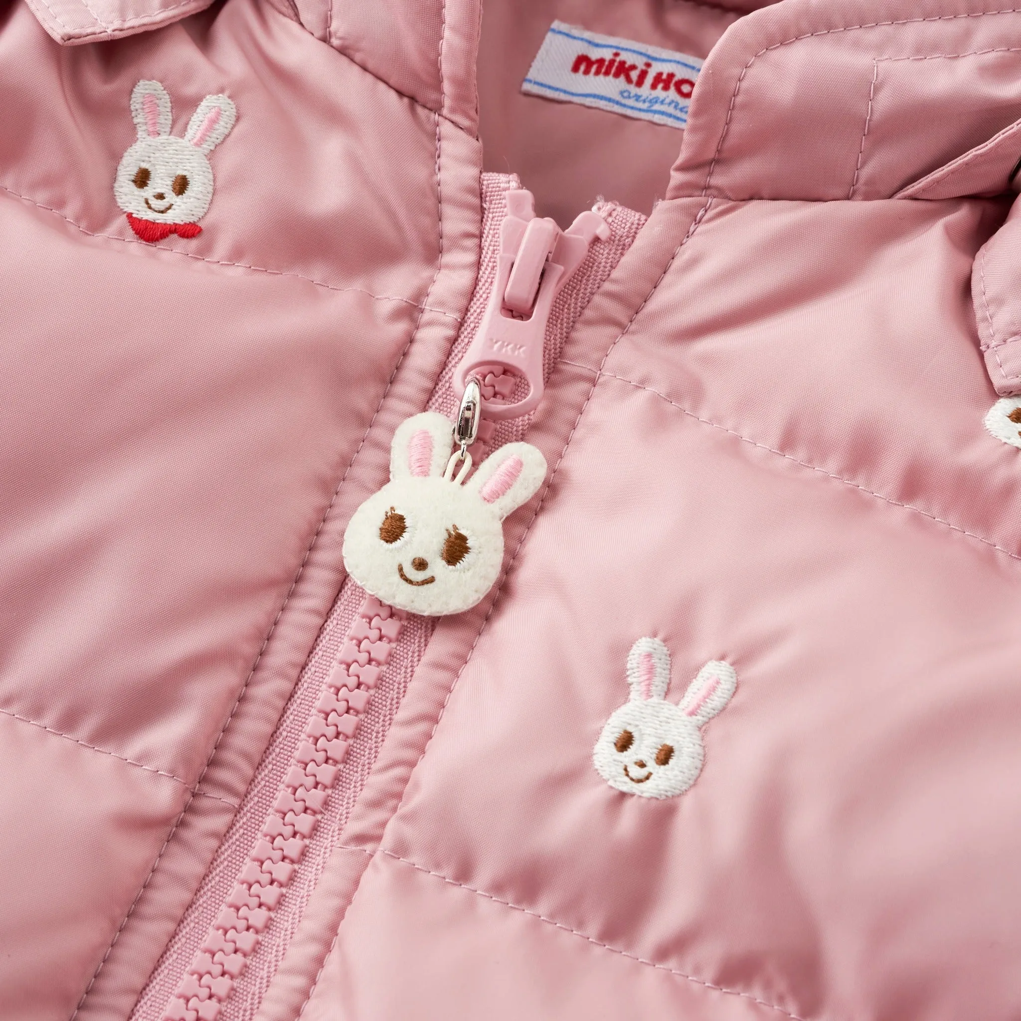 Usako Bunny Embroidered Down Windbreaker