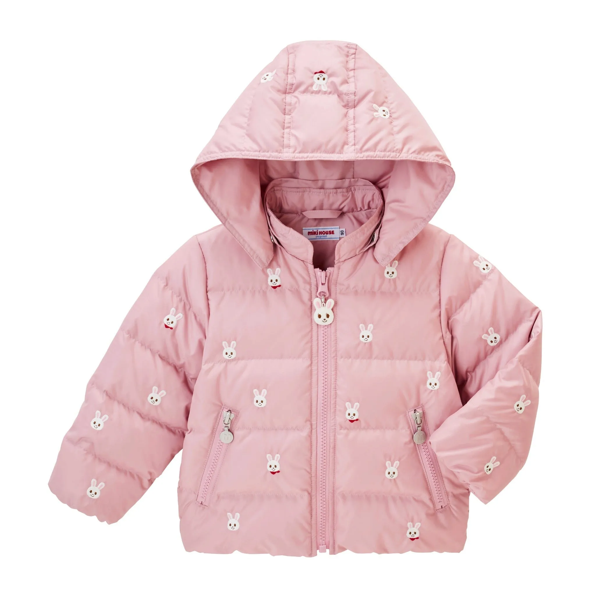 Usako Bunny Embroidered Down Windbreaker