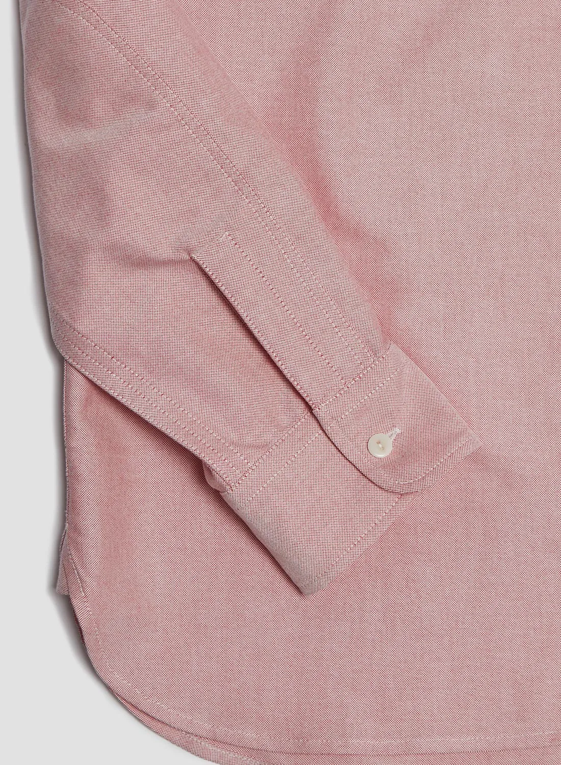 Utility Oxford Work Shirt in Pink