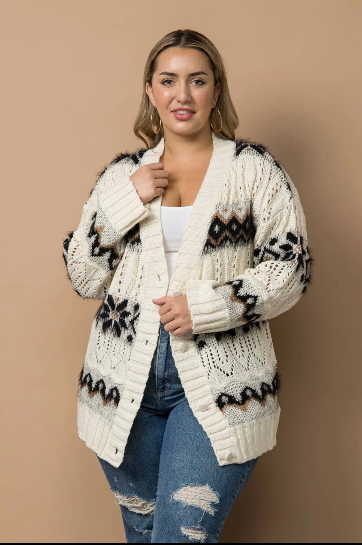 Women's Cardigan Varsity Sweater