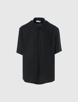 YSL SHORT SLEEVE WOVEN SHIRT